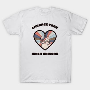 Embrace your inner unicorn - a cute kawaii caticorn T-Shirt